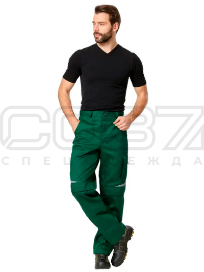 Брюки-рабочие-Гратион-цв.-зелёный-1
