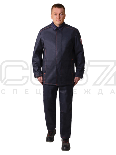 Костюм сварщика АрМакс-3СП цв.синий-1
