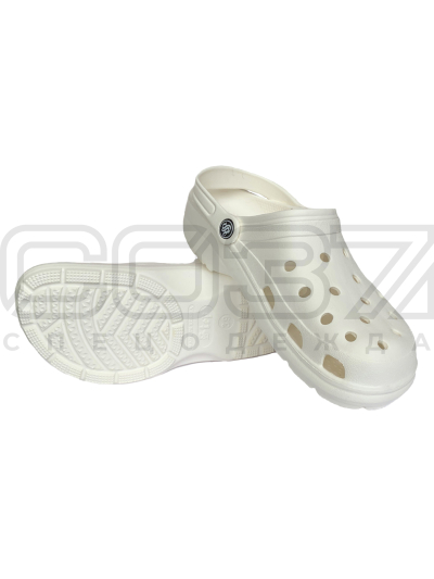 сабо белые-1